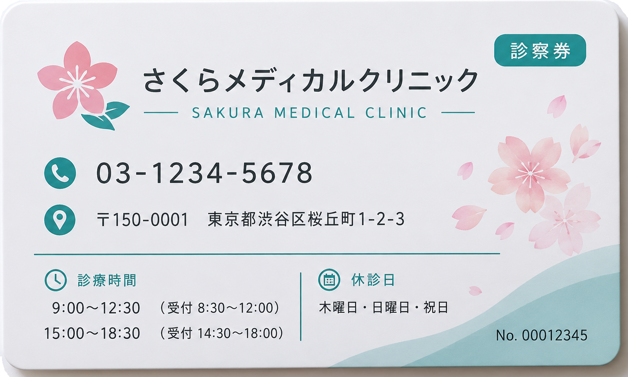 Clinic/Patient Cards