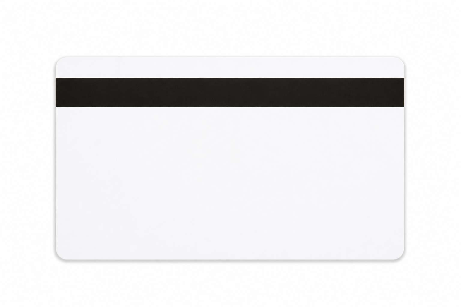 Blank White Card