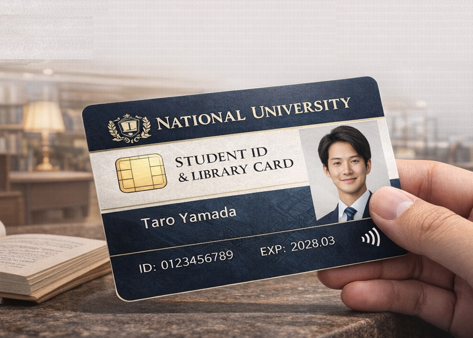 IC card for university