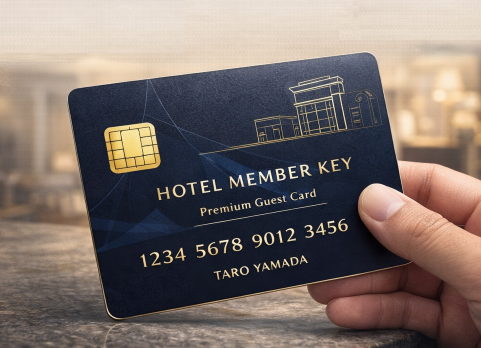 Hotel key card